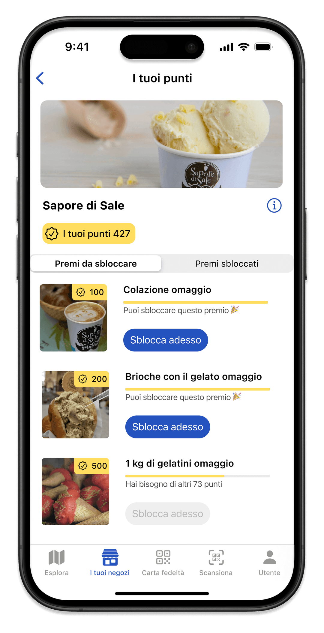 A fully customizable store page